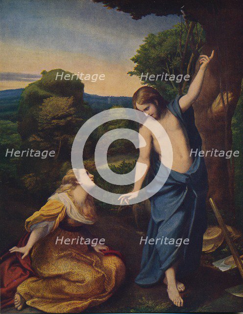 'Noli Me Tangere', 1523-1524, (c1934). Artist: Correggio.