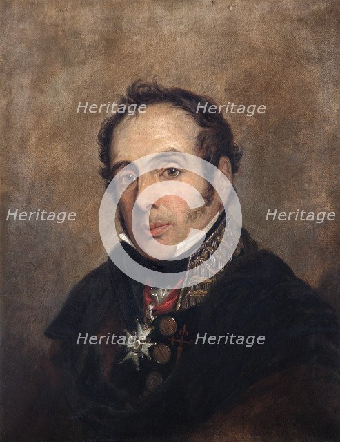 Portrait of General Miguel Ricardo da Alava, Spanish soldier, 1821. Artist: Jan Willem Pieneman.