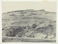 Nécropole de l'Ancienne Lycopolis, Haute-Egypte, 1849/51, printed 1852. Creator: Maxime du Camp.