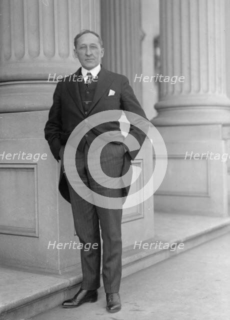 King, William Henry, Rep. from Utah, 1900-1901; Senator, 1917-, 1913. Creator: Harris & Ewing.