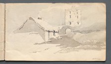 Sketchbook: Norham, 1814. Creator: Samuel Prout (British, 1783-1852).