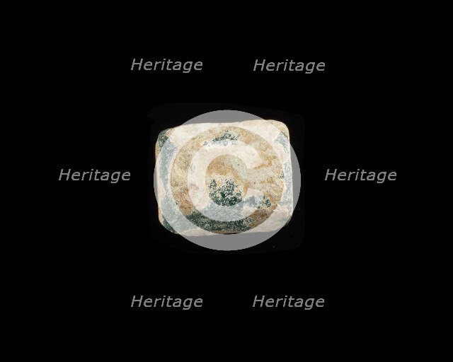 Bead, hexagonal, Roman Period, 30 BCE-395 CE. Creator: Unknown.