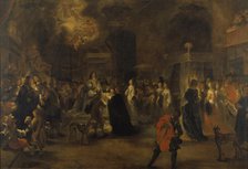 The Marriage of Charles X Gustavus, 1654, (mid-late 17th century). Creator: Jurgen Ovens.
