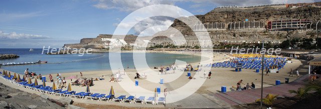 Playa de los Amadores, Gran Canaria, Canary Islands, Spain.