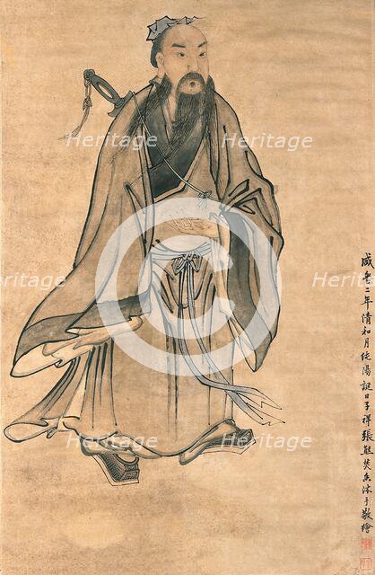 A standing man, (unknown date). Creator: Unknown.