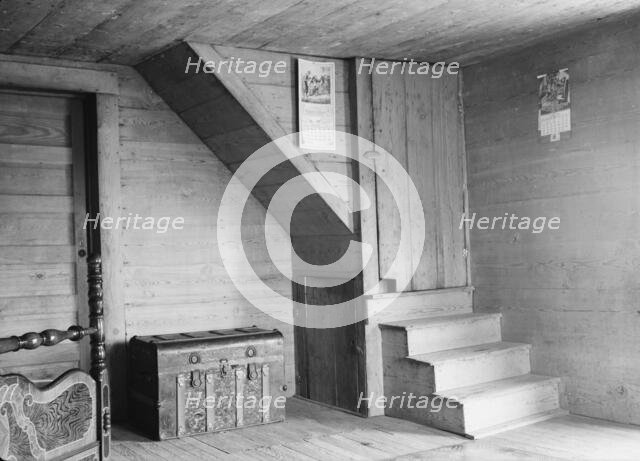 Corner of tobacco farmer's front room, Person County, North Carolina, 1939. Creator: Dorothea Lange.