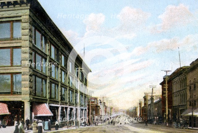 Rideau Street, Ottawa, Canada, c1900s. Artist: Unknown