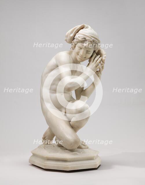 Neapolitan Fisherboy (Pêcheur napolitain à la coquille), 1857-after 1861. Creator: Jean-Baptiste Carpeaux.