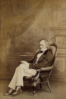 Sir Richard Owen. Creator: Ernest Edwards.