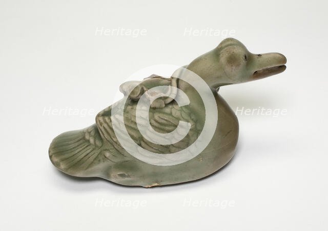 Bird-Shaped Water Dropper, Korea, Goryeo dynasty (918-1392), mid-12th century. Creator: Unknown.