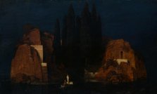 Island of the Dead, 1880. Creator: Arnold Böcklin.