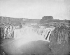 'The Shoshone Falls', 19th century. Artist: Unknown.