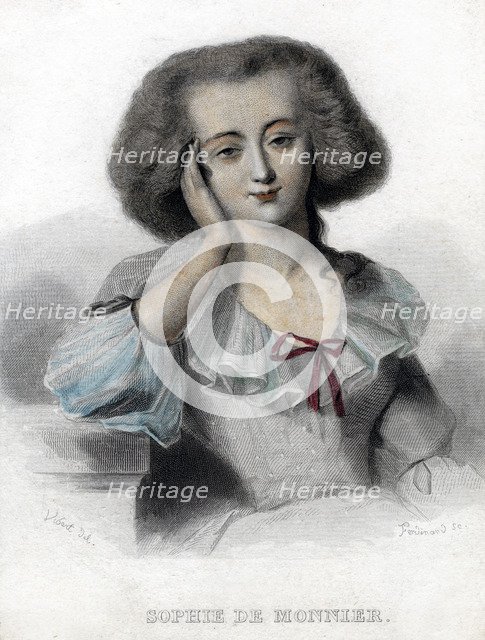 'Sophie de Monnier', 19th century.Artist: Ferdinand