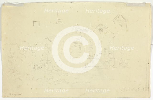 A House, n.d. Creator: Pierre Antoine Mongin.