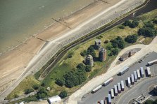 Centre Bastion, part of Sheerness Defences, Kent, 2024. Creator: Damian Grady.