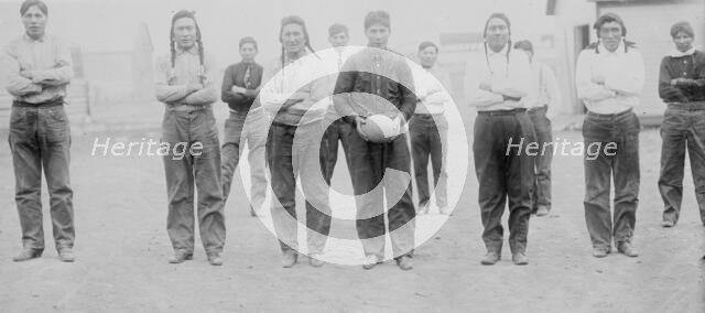 Sioux football team, between c1910 and c1915. Creator: Bain News Service.