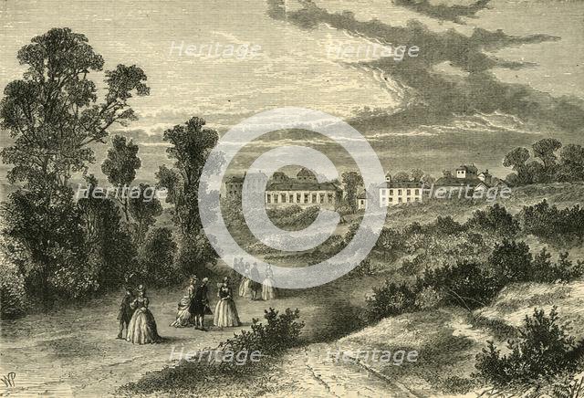 'The Old Well Walk, Hampstead, about 1750', (c1876). Creator: Unknown.