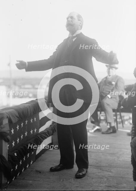 Hughes, Charles Evans, Governor of New York, 1907-1910; Associate Justice of Supreme Court..., 1913. Creator: Harris & Ewing.