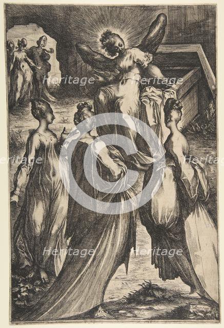 Three Marys at the Tomb. Creator: Jacques Bellange.