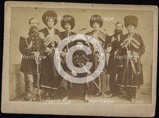 Imam Shamil (1799-1871) in captivity, c. 1870.