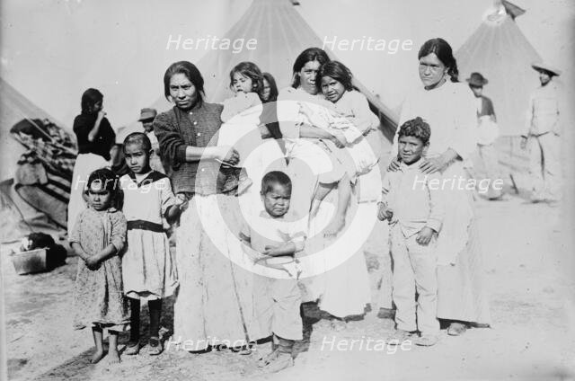 Mathilde Martinez & children, between c1910 and c1915. Creator: Bain News Service.