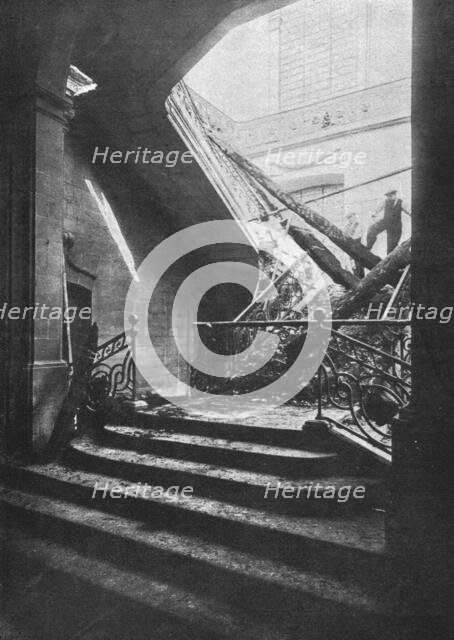 'Les destructions de monuments a Venise et a Reims; L'Hotel-Dieu de Reims', 1916. Creator: Unknown.