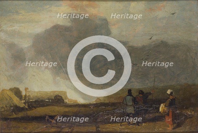 'Landscape in Normandy', 1802-1842. Artist: John Sell Cotman.