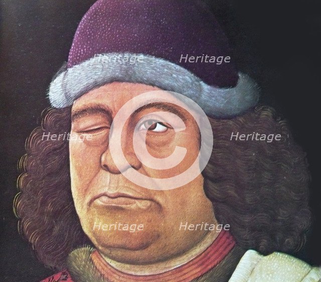 Oswald von Wolkenstein (Detail), 1430s. Artist: Anonymous  