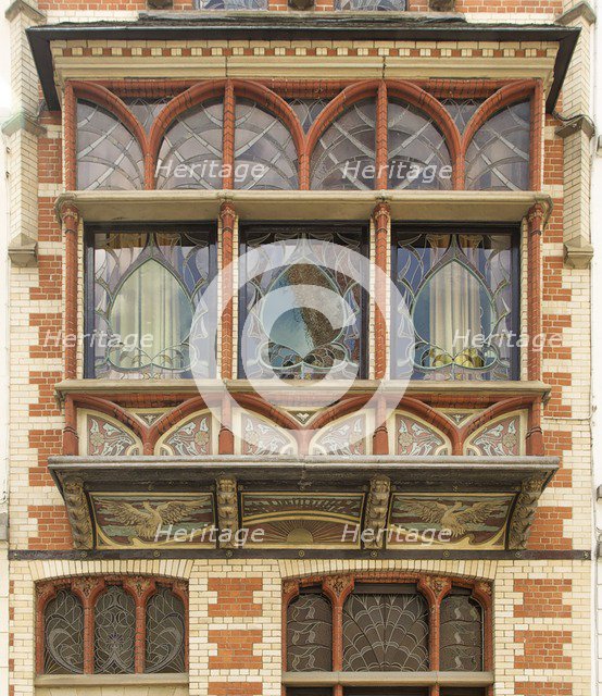 35 Rue le Correge, Brussels, Belgium, (1898), c2014-2017. Artist: Alan John Ainsworth.