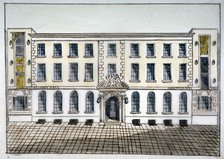 Apothecaries' Hall, City of London, 1800. Artist: Anon