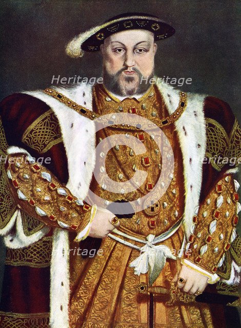 'King Henry VIII', c1538-1547, (c1900-1920). Artist: Unknown