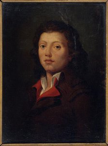 Portrait of a young man from the revolutionary era, between 1789 and 1799. Creator: Unknown.