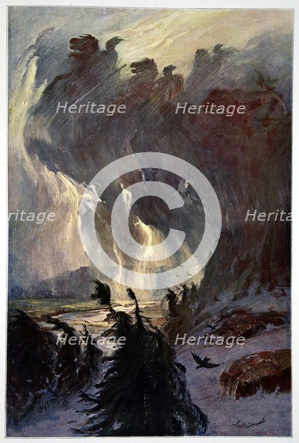 'Ride of the Valkyries', 1906. Artist: Unknown