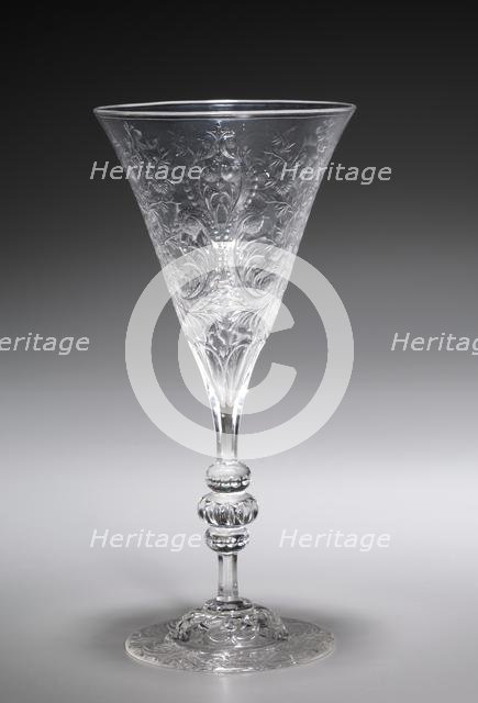 Glass from a Place Setting, c. 1890-1920. Creator: Unknown.