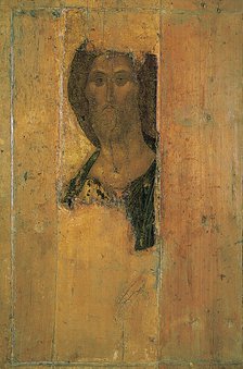 Salvator Mundi (Saviour of the World), c1410.  Creator: Rublev, Andrei (1360/70-1430).