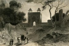 'The Agra Gate, Chauter Serai', 1835. Creator: William Daniell.
