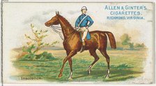 Insolence, from The World's Racers series (N32) for Allen & Ginter Cigarettes, 1888., Creator: Allen & Ginter.