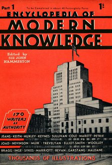 'Encyclopedia of Modern Knowledge Part 1 advertisement', 1935. Artist: Unknown.