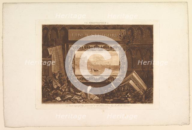 The Frontispiece to Liber Studiorum, May 1812. Creator: JMW Turner.