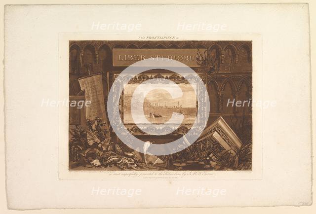 The Frontispiece to Liber Studiorum, May 1812. Creator: JMW Turner.