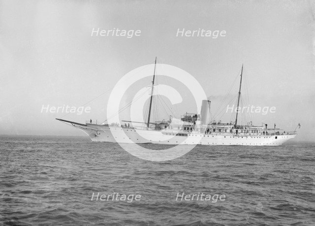 Steam yacht 'Liberty', 1914. Creator: Kirk & Sons of Cowes.