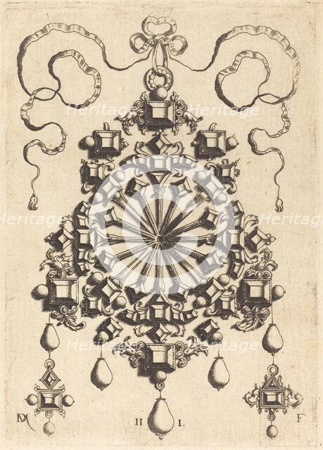 Large Pendant with Star at Centre. Creator: Daniel Mignot.