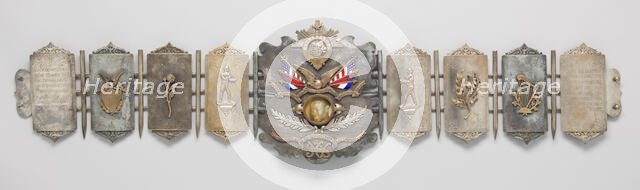 Police Gazette Championship Belt and presentation case awarded to Ezzard Charles, 1948. Creator: Unknown.