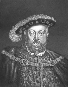 ''Henry VIII. King of England; Obit 1546', 1815. Creator: Robert Dunkarton.