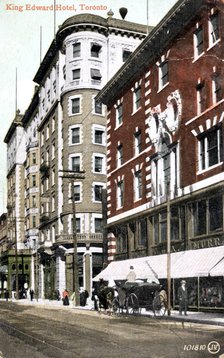 The King Edward Hotel, Toronto, Canada, 1911. Artist: Unknown
