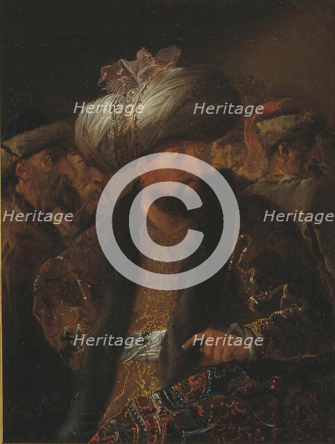 A collection of Turkish men, 1686-1722. Creator: Benoit Le Coffre.