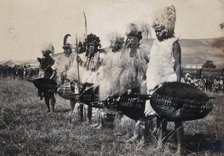 Natal, South Africa: African chiefs at a Zulu wedding at Henley, 1905. Creators: Agnes Henderson, Mrs GG Henderson.
