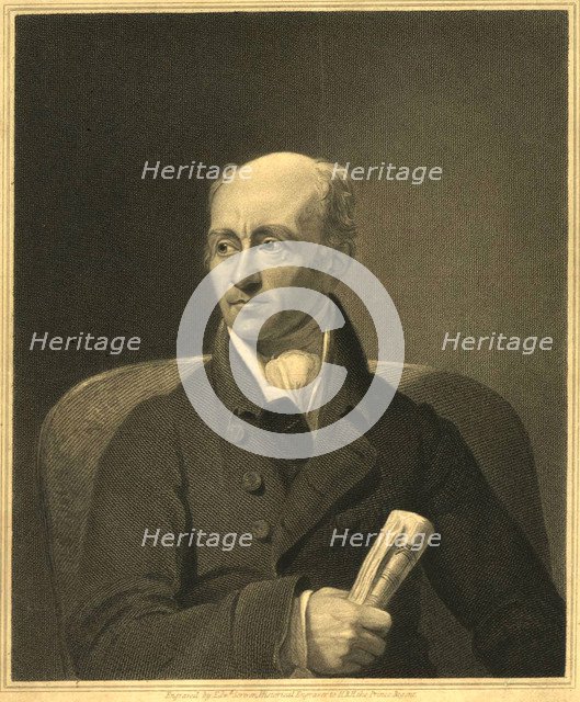 Portrait of the composer, pianist and pedagogue Muzio Clementi (1752-1832), Early 19th cen.. Artist: Anonymous  