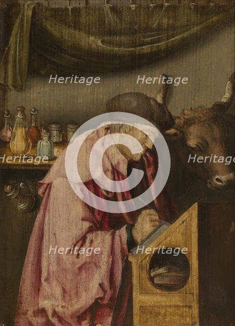 Saint Luke, after 1518. Creator: Lucas van Leyden.