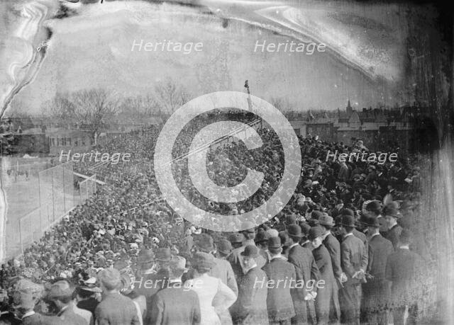 Baseball, Professional - View During Game, 1911. Creator: Harris & Ewing.